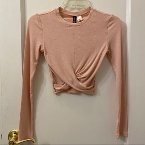 H&M Divided Long sleeve Crop Top